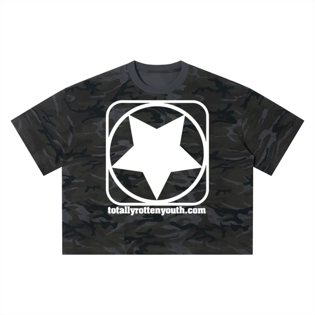 Service Camo Tee ( Gray )