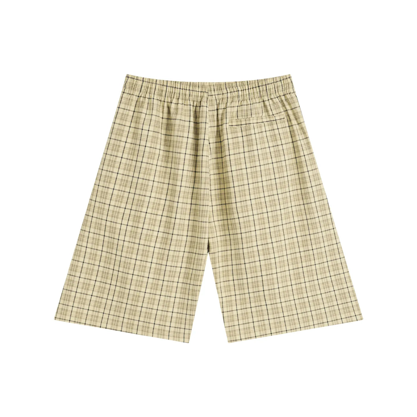 Widow Plaid Shorts ( Apricot )