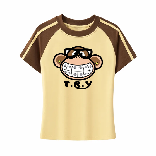 Jack Bobby Girl Tee ( Banana )