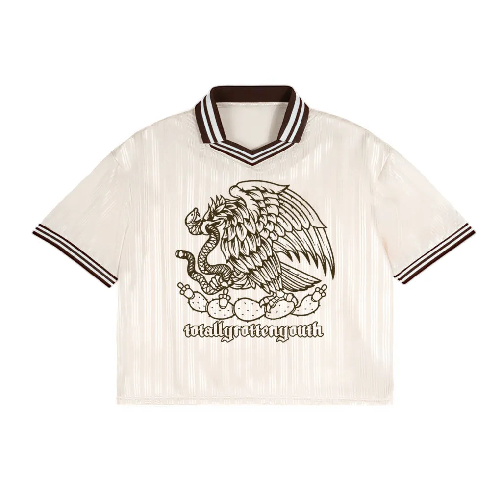 Polo Collar Totally Rotten Mexico Shirt ( Tierra )