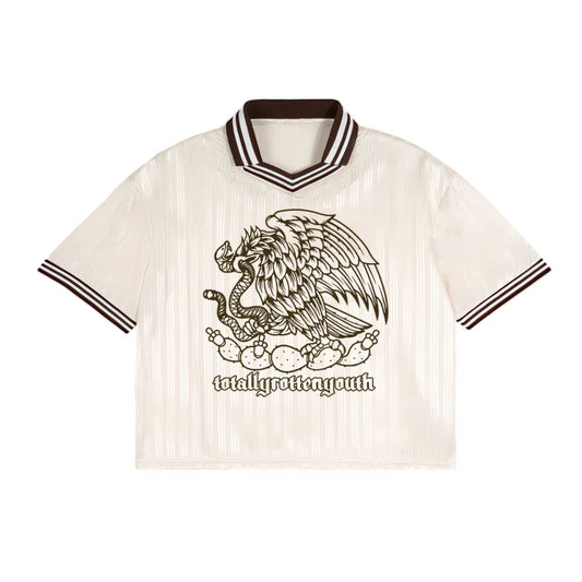 Polo Collar Totally Rotten Mexico Shirt ( Tierra )