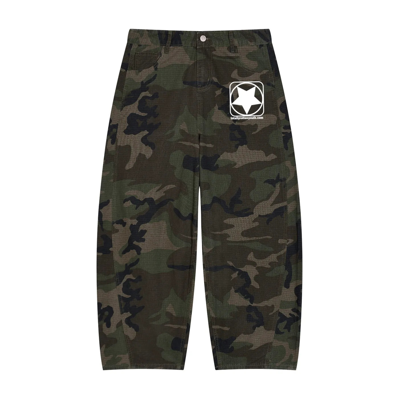 Totally Rotten Military Service Pants ( Woodland )