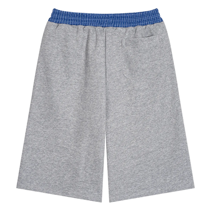 Plaid Waistband Sag Shorts ( Newbie )