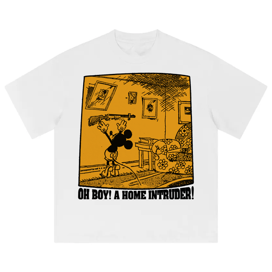 Home Intruder Tee ( White )