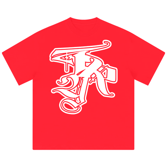 Spiral Logo Tee ( Red )