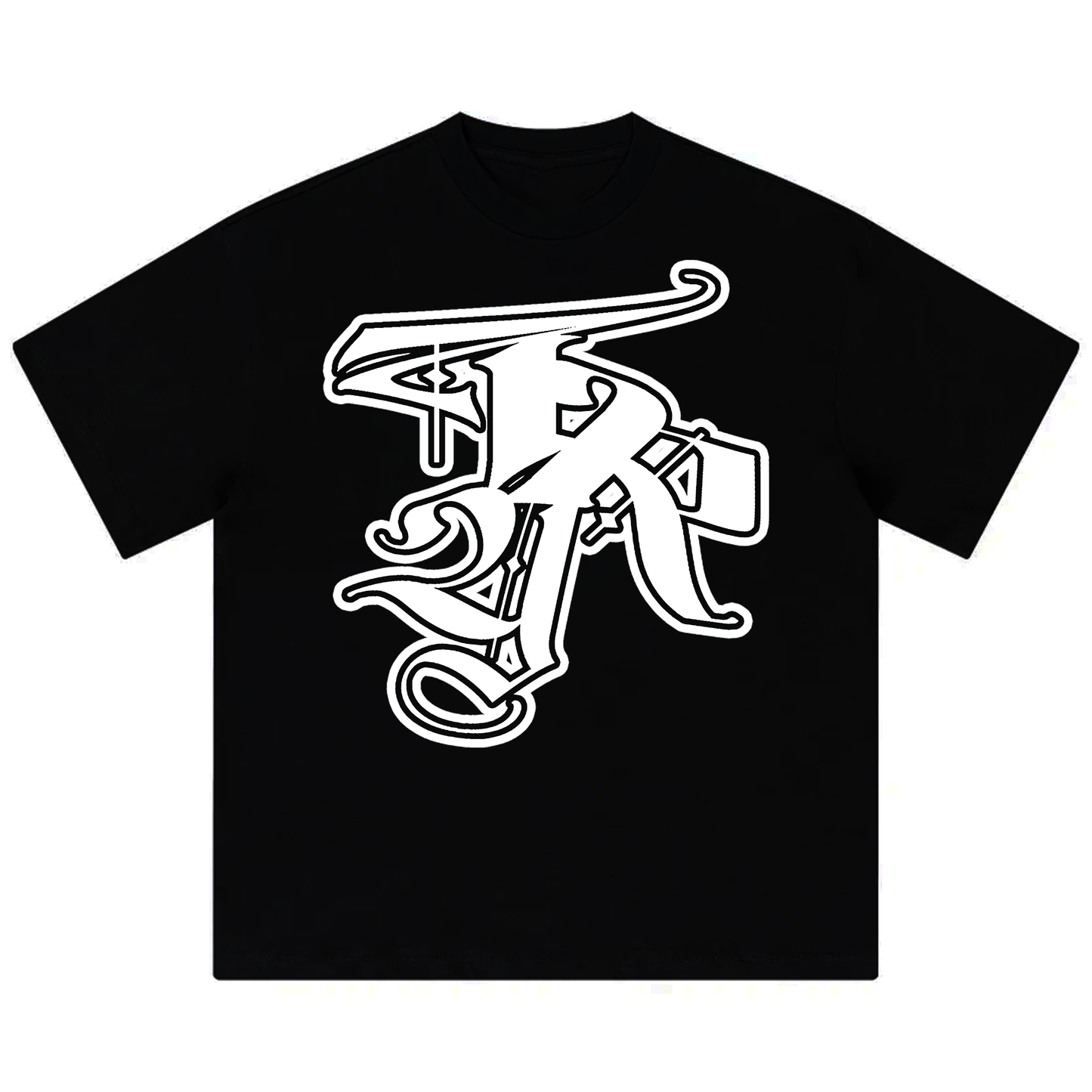 Spiral Logo Tee ( Black )