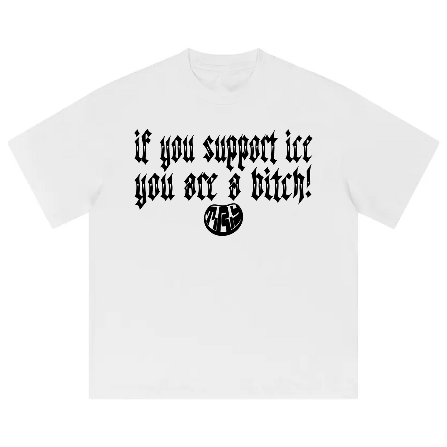 Fuck ICE Tee ( White )
